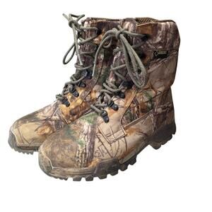 Wolverine Gore-Tex Waterproof Hunting Boots 8.5M Thinsulate 800g Camo Lace Up
